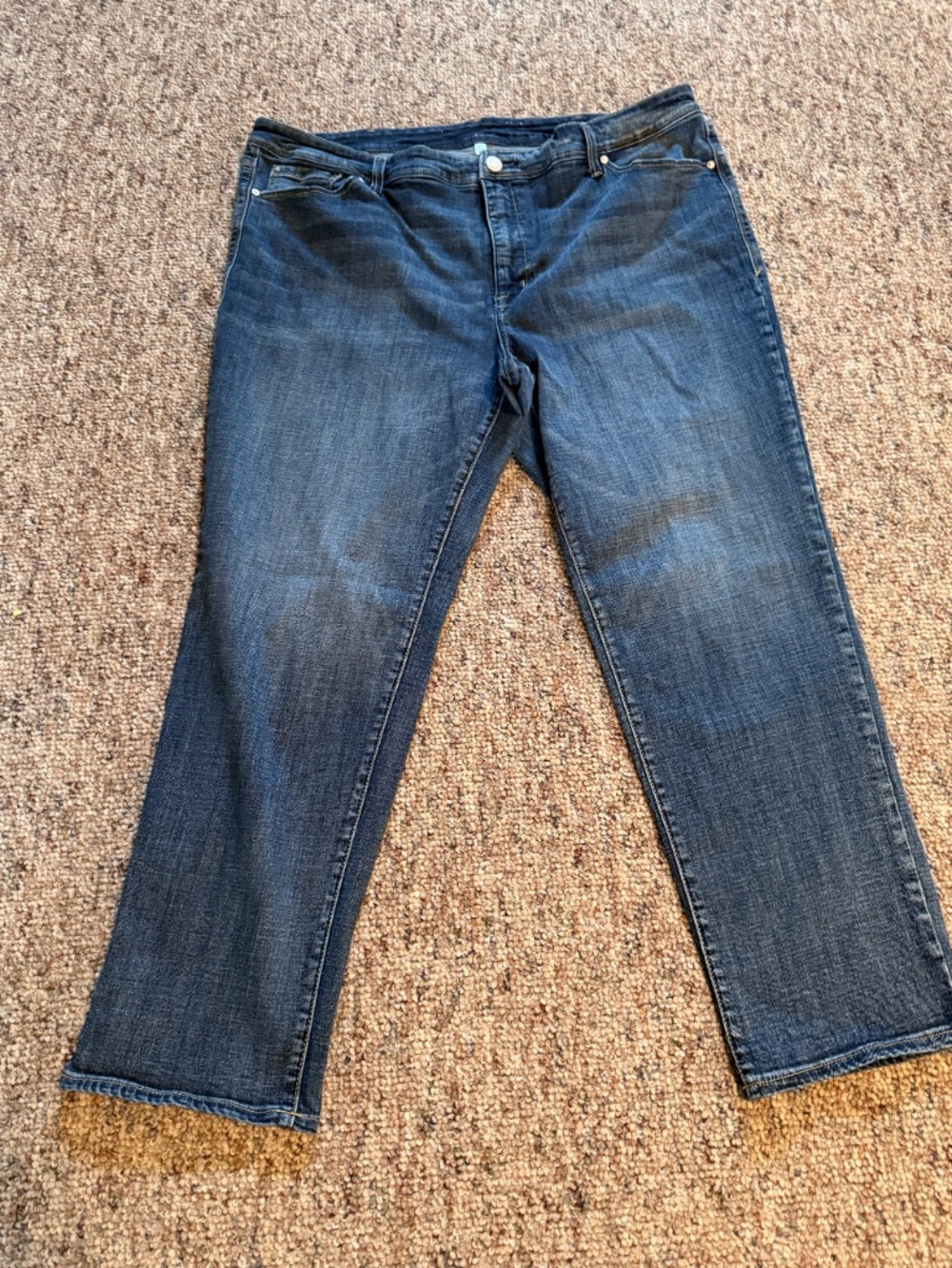 Seven7 Plus Size Jeans 26 Straight Leg Denim Women’s